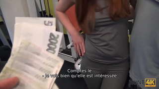 HUNT4K. За гроші чоловік дозволив досвідченому мисливцеві трахнути свою дівчину