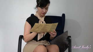 Big Tit MILF mpanamory fiaramanidina iray Wanilianna - Upskirt, Panties, ary Stockings