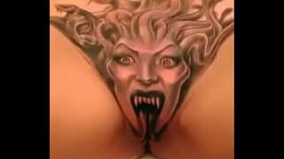 Fantastic medusa tato ing pus