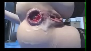 Ringard adolescent de poing coup de poing son cul génial orgasme squirting