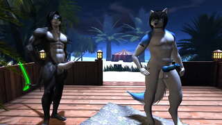 Midnight Uchrashuv 2 ( Kiyimlardan / Yiff )