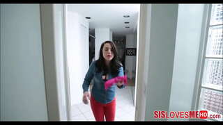 SisLovesMeHD - Sânii Mari Naturale Sora vitregă a Juca în Jurul valorii de practica hamdori