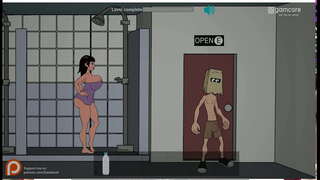 ɥ�渴的女孩采取Fuckerman的大家伙在他们的多汁的猫和驴