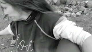 BLACK COCK CUM SLUT: ASHTON LOVE GOBBLES BBC CUM dà thuras ann POBLACH